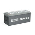Rich Solar Alpha 2 12V 200Ah LiFePO4 Lithium Iron Phosphate Battery w/ Internal Heating and Bluetooth Function