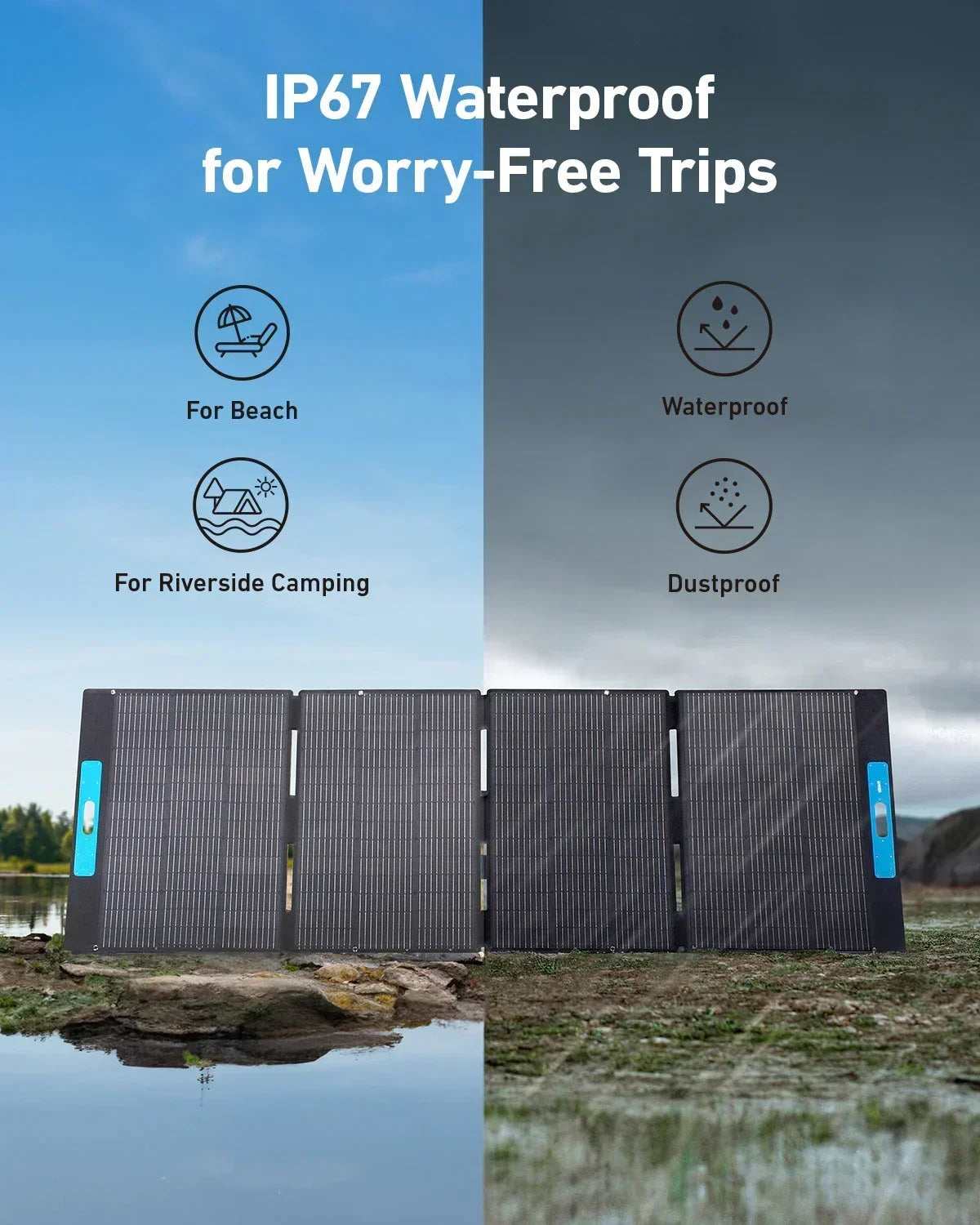 Anker SOLIX F3800 Solar Generator + 400W Portable Solar Panels