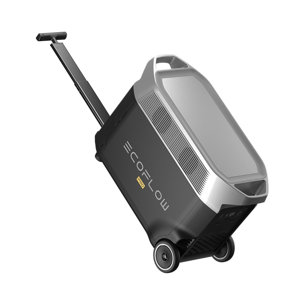 EcoFlow DELTA Pro With Extra Battery 7200Wh 3600W Solar Generator + 200W Rigid Monocrystalline Solar Panels Kit