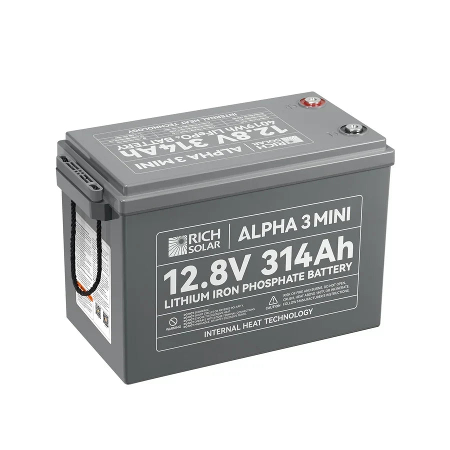 Rich Solar Alpha 3 12V 300Ah Lithium Iron Phosphate Battery