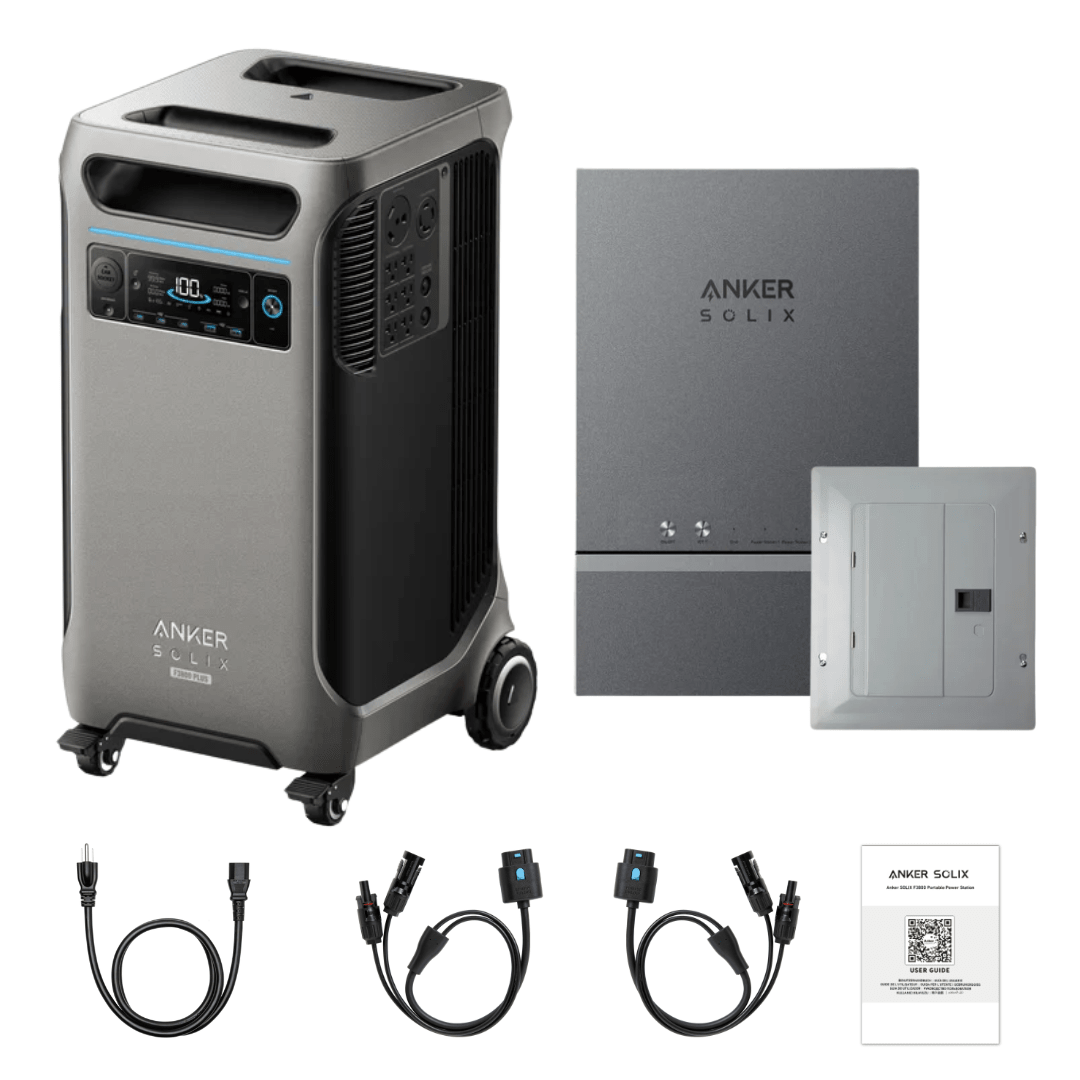 Anker SOLIX F3800 Plus Portable Power + Smart Home Power Kit - Off Grid Stores