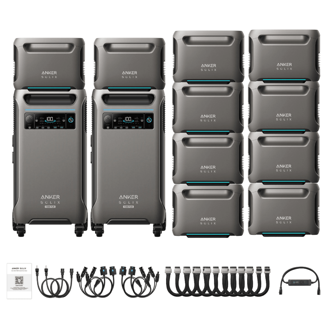 [Double Kit] Anker SOLIX F3800 Plus + Expansion Batteries - Off Grid Stores