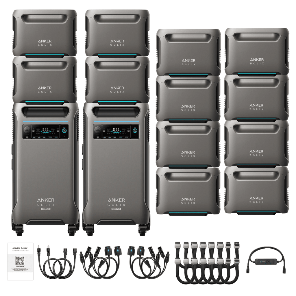 [Double Kit] Anker SOLIX F3800 Plus + Expansion Batteries - Off Grid Stores