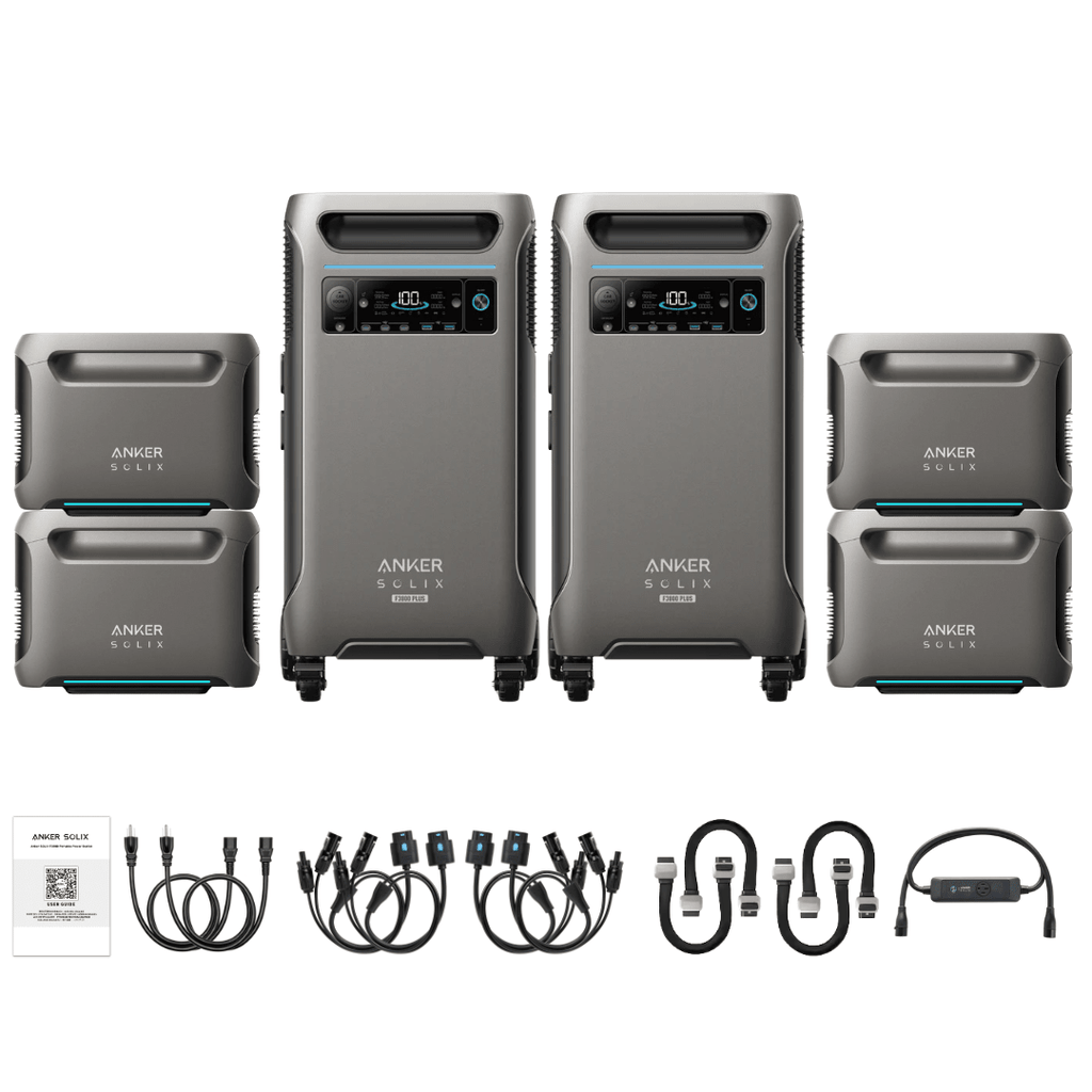 [Double Kit] Anker SOLIX F3800 Plus + Expansion Batteries - Off Grid Stores