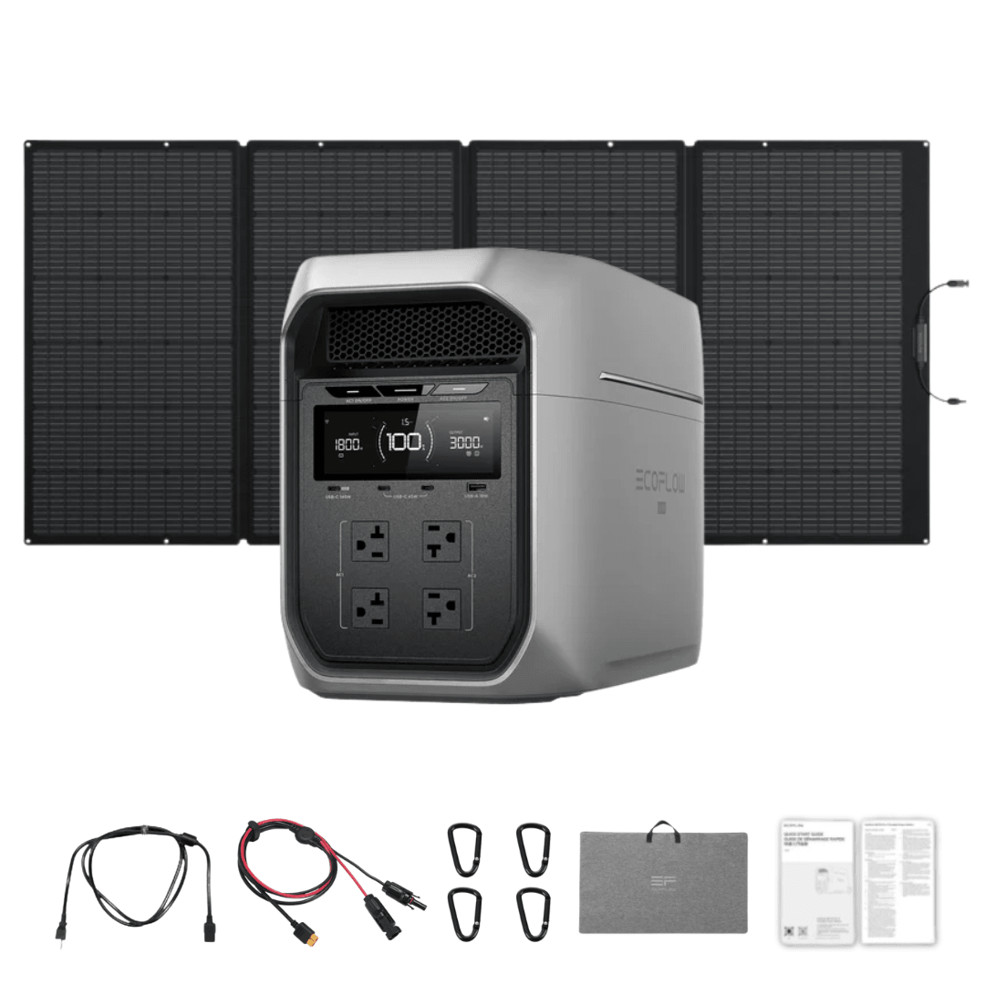 Ecoflow DELTA 3 Max Plus 2048Wh Portable Power Station - Off Grid Stores