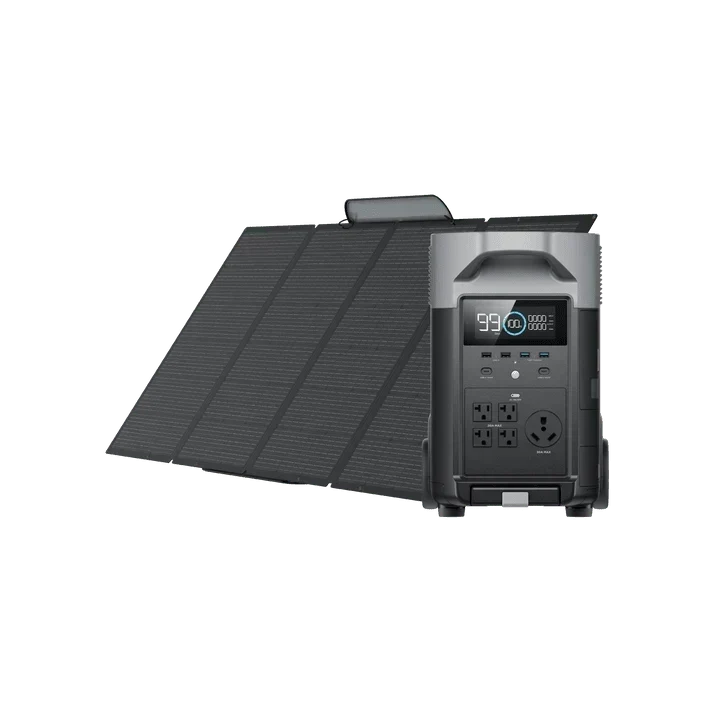 EcoFlow DELTA Pro + 400W Portable Solar Panels - Off Grid Stores