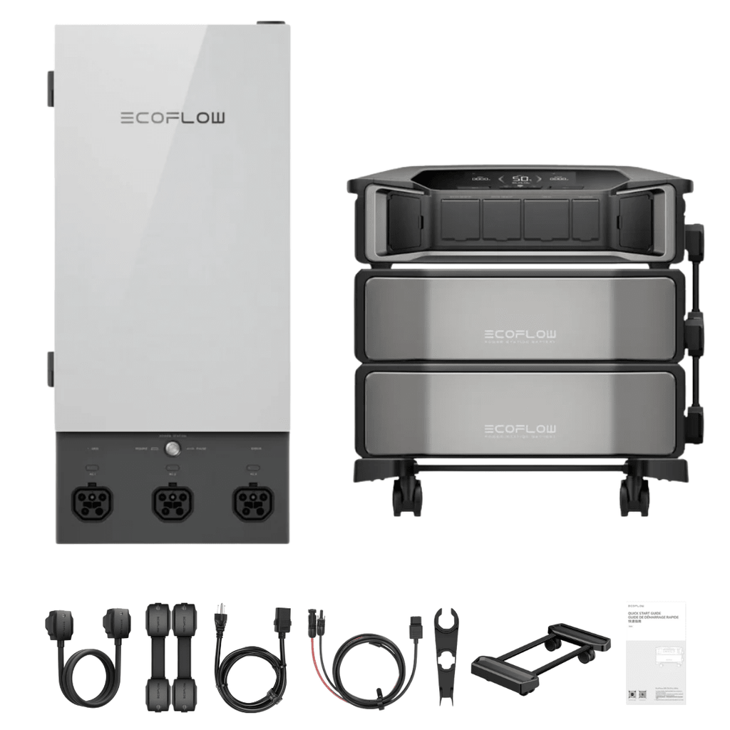 EcoFlow DELTA Pro Ultra Inverter + Batteries + Smart Home Panel 2 Bundle - Off Grid Stores