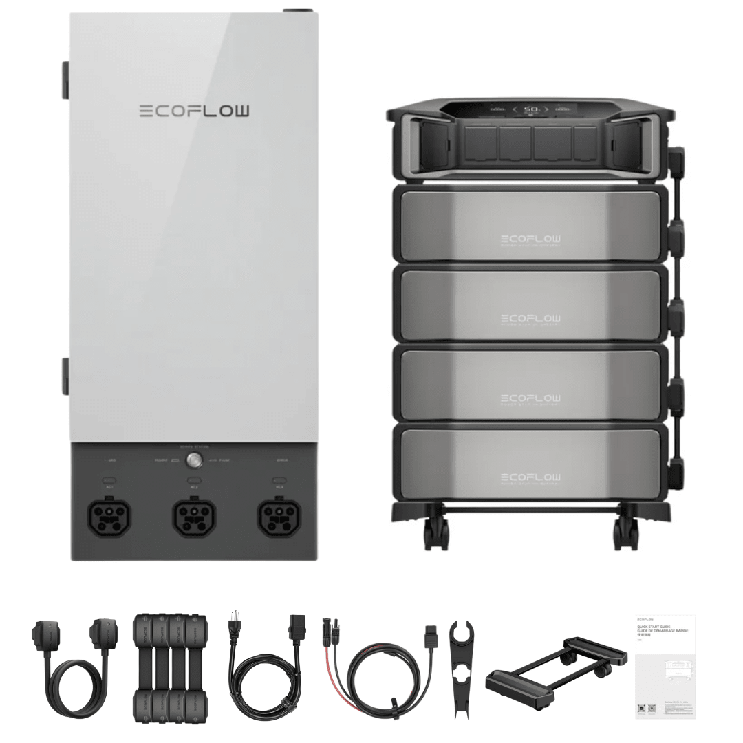 EcoFlow DELTA Pro Ultra Inverter + Batteries + Smart Home Panel 2 Bundle - Off Grid Stores