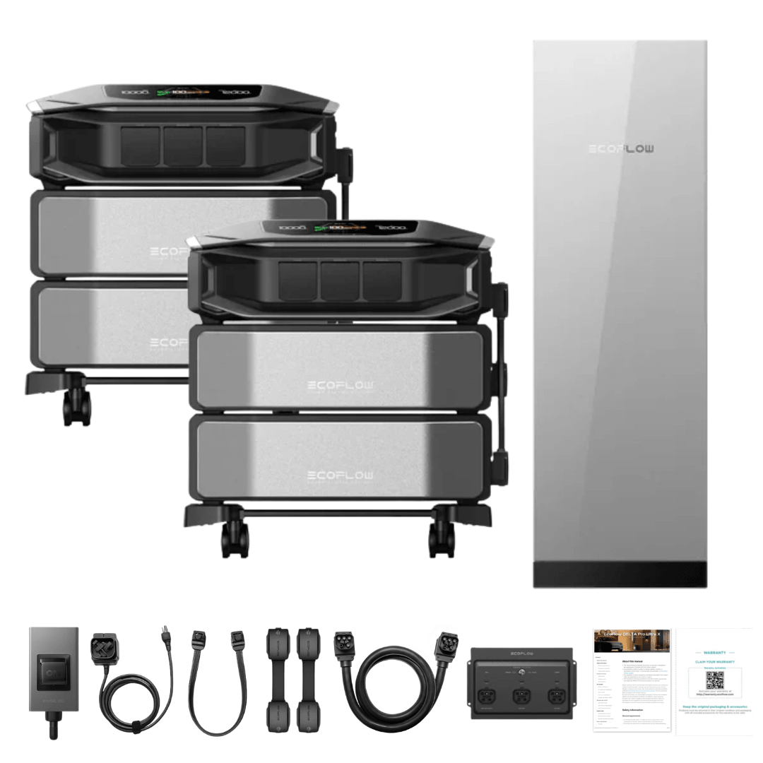 EcoFlow DELTA Pro Ultra X Inverter + Batteries - Off Grid Stores