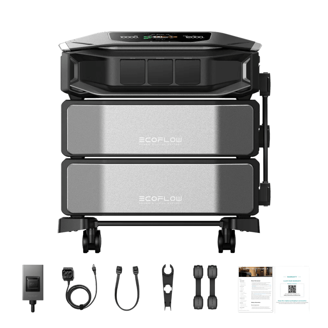 EcoFlow DELTA Pro Ultra X Inverter + Batteries - Off Grid Stores