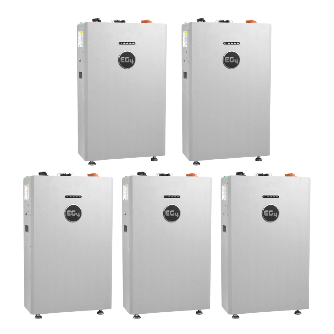 EG4 AllWeather WallMount LiFePO4 Batteries | 48V 314Ah (16kWh) | UL1973, UL9540, Heated - Off Grid Stores