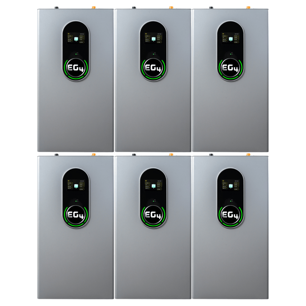 EG4 WallMount Indoor LiFePO4 Batteries | 48V 280Ah (14.3kWh) | Heated, UL1973, UL9540A - Off Grid Stores