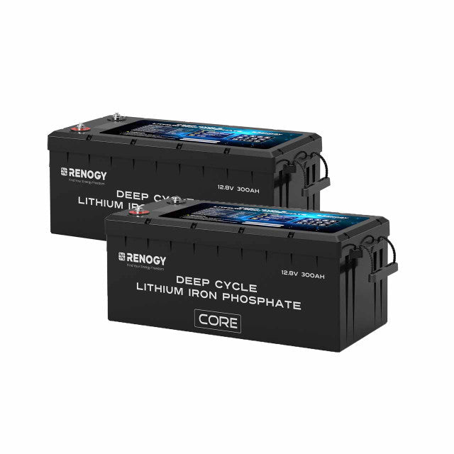 Renogy 12V 300Ah Core Series Deep Cycle Self - Heating Lithium Iron Phosphate Battery - Off Grid Stores