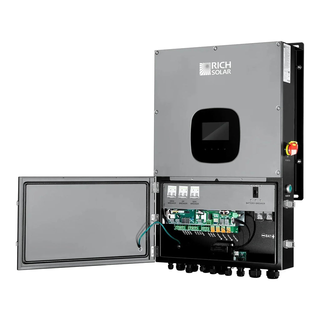 Rich Solar NOVA 12K PV Hybrid Inverter 48V 120/240V Split Phase