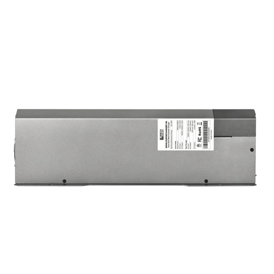Rich Solar NOVA SUPERCHARGER 3K 3000W 12V Pure Sine Wave Inverter Charger