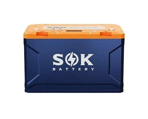 SOK Battery 12V 314Ah Lithium Iron Phosphate Battery With Built-in Heater & Bluetooth